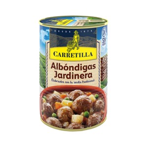 CARRETILLA Albòndigas jardinera 415 gr