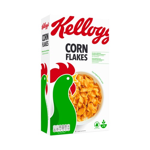 Cereales copos de maíz natural KELLOGG'S CORN FLAKES 500 g.