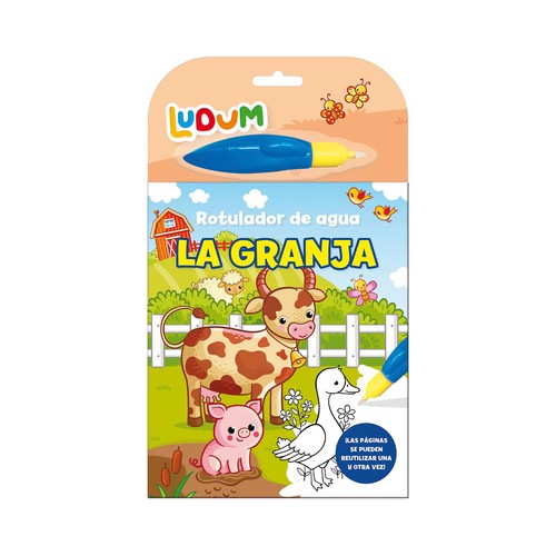 Ludum - rotulador de agua - la granja. VA. EDIBOOK