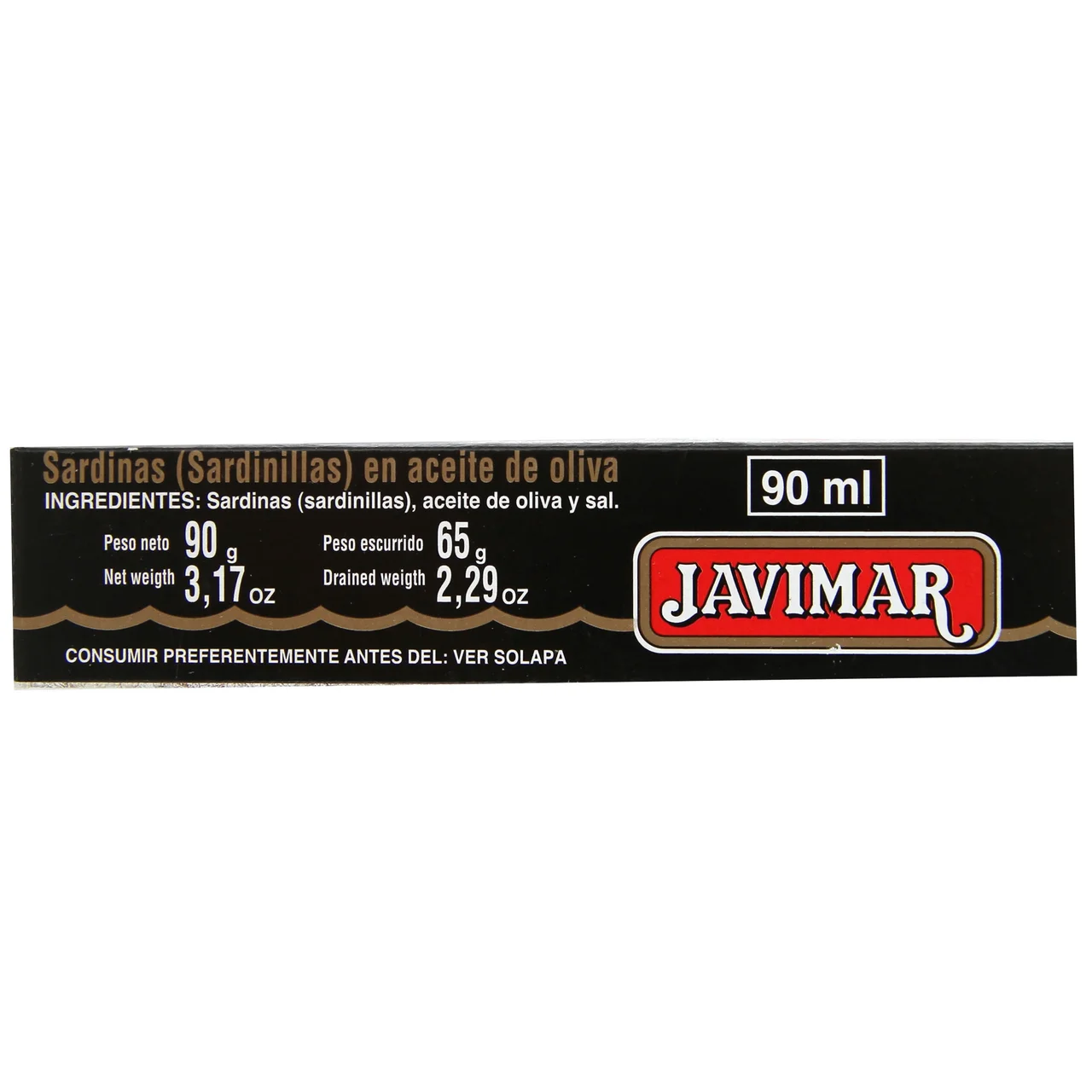 Sardinillas en aceite de oliva 65 g.