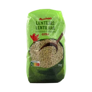 PRODUCTO ALCAMPO Lentejas extra 1 kg.