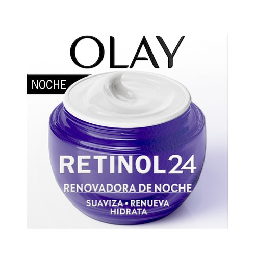OLAY Retinol 24 Crema de noche renovadora e hidratante 50 ml.