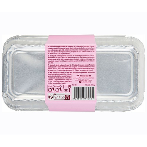 PRODUCTO ALCAMPO Bandejas de aluminio 1 l. PRODUCTO ALCAMPO 10 uds.