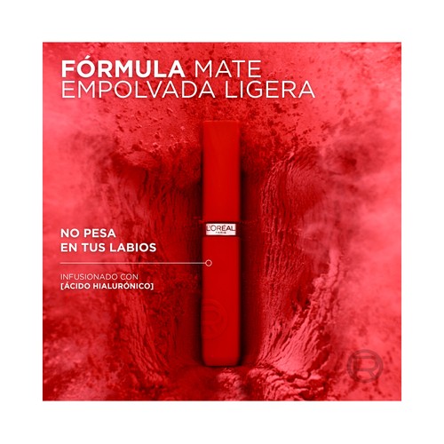 L´ORÉAL PARIS Le matte resistance  tono 420 True romance Labial líquido con acabado mate de larga duración (16 h).