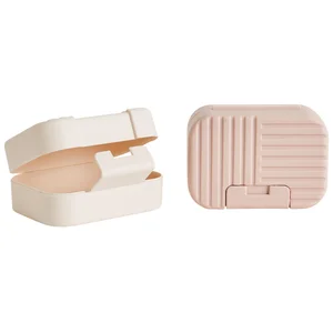 COSMIA Portajabón de plástico, ideal para ir de viaje COSMIA.