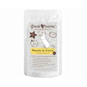 Alimento gato húmedo bolsa bio 100 g.