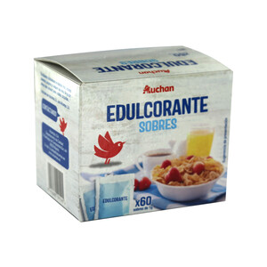 Imagen de PRODUCTO ALCAMPO Edulcorante en sobres 60 uds. x 1 g.