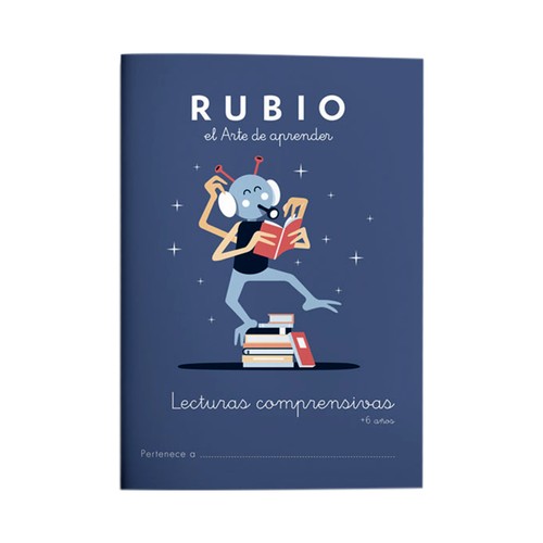 Cuaderno de actividades Lecturas comprensivas, 6 años. VV.AA. Género: Cuaderno de vacaciones. Editorial: Rubio.