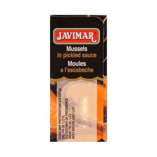 JAVIMAR Mejillones en escabeche 6/8 pzs 115 g.