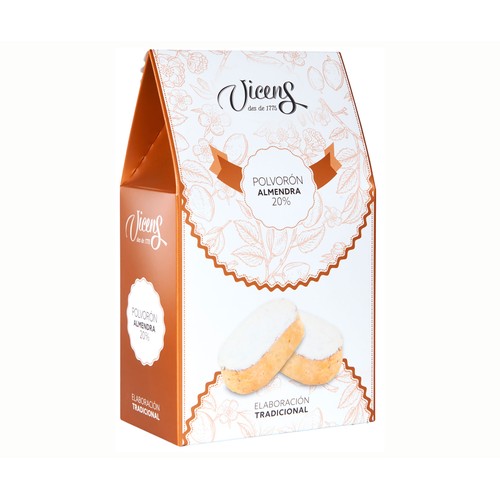 VICENS Polvorón almendra 300 g.