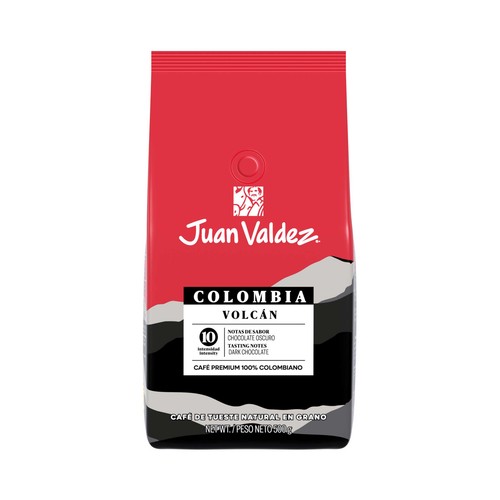 JUAN VALDEZ Café en grano Colombia Volcán 500 g.