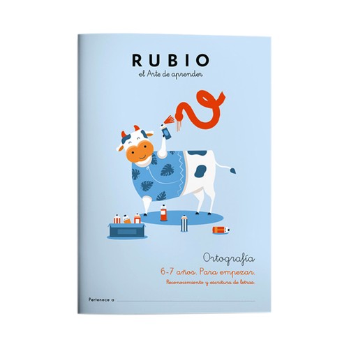 Cuaderno de actividades Ortografía 1, 6-7 años. VV.AA. Género: Cuadernos de vacaciones. Editorial: Rubio.