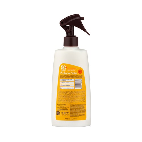 INSTITUTO ESPAÑOL Protector solar en spray para niños y pieles sensibles con FPS 50+ (muy alto) 300 ml.