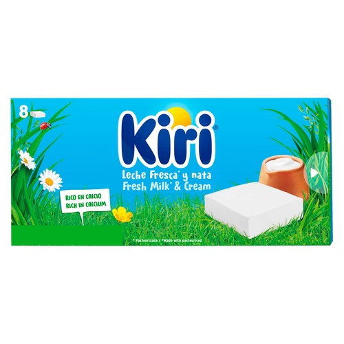 KIRI Queso en porciones fresco fundido 8 uds. 