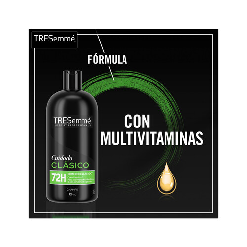 TRESEMMÉ Champú con vitamina C para cabellos normales o grasos TRESEMMÉ Cuidado clásico 855 ml.