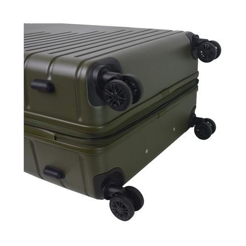 Maleta grande tipo trolley 4 ruedas khaki med:75cm. AIRPORT