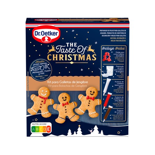 DR. OETKER Preparado para galletas de jengibre 337 gr.