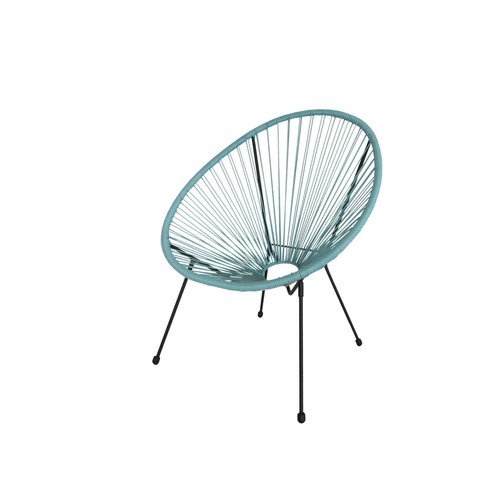 Silla Acero Wicker 71X72X89 Cm. GARDENSTAR