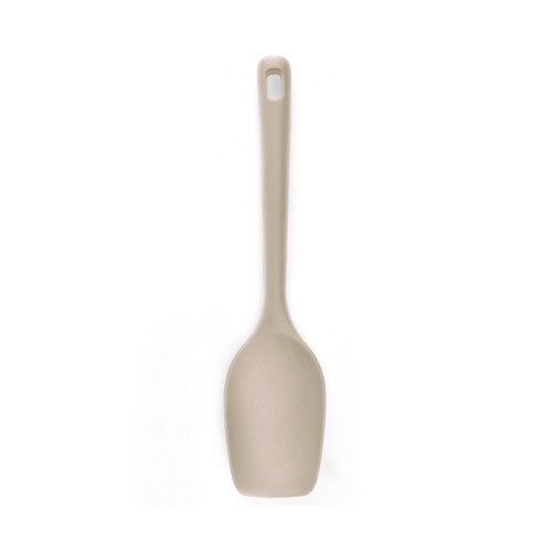 Espátula cuchara 27cm de silicona color beige. ACTUEL