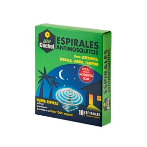 CUCHOL Insecticida especial mosquitos en espirales 10 uds.
