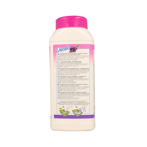 RIGA Desodorizante para arena con aroma lavanda RIGA DEODO 750 gr,