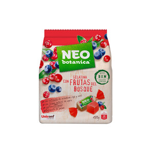 NEO Gelatina con frutas del Bosque (caramelos) NEO BOTÁNICA 150 g.