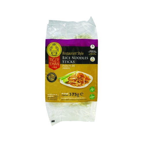 TIGER KHAN Noodles de arroz  375 g.
