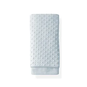 Manta burbuja 80x10, azul, INTERBABY conejo.