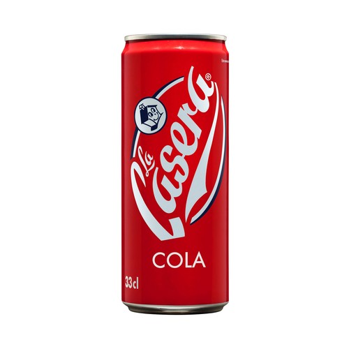 LA CASERA Refresco de cola lata de 33 cl.