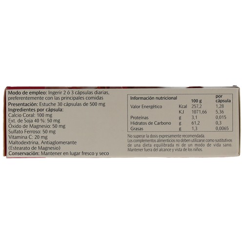Isoflavonas de soja VIVE PLUS 30 uds.