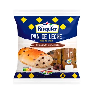PASQUIER Pan de leche con pepitas de chocolate 210 g.