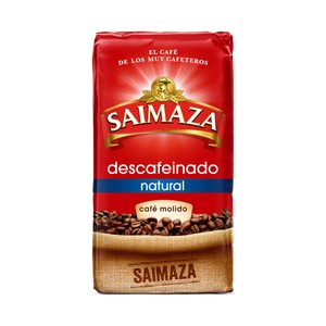 Imagen de SAIMAZA Café descafeinado molido natural 250 g.