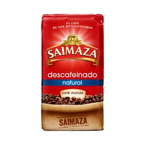 SAIMAZA Café descafeinado molido natural 250 g.