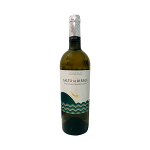 SALTO DE BIERGE  Vino blanco con D.O. Somontano botella 75 cl.