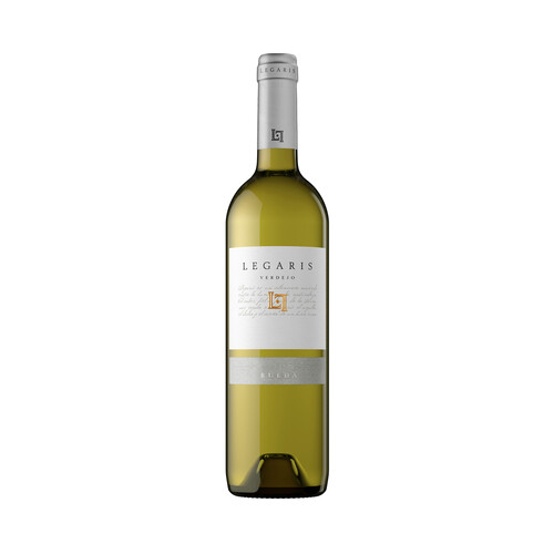 LEGARIS  Vino blanco verdejo con D.O. Rueda botella de 75 cl.