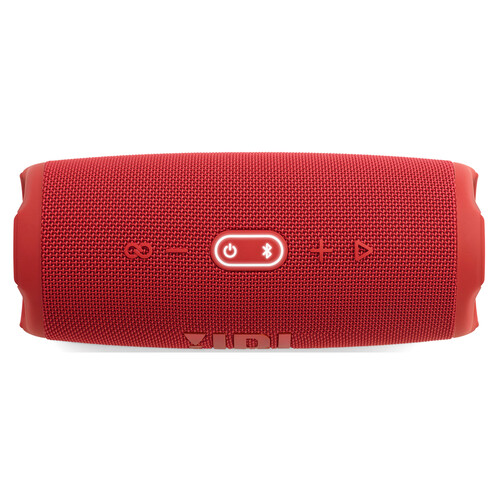 Mini altavoz JBL Charge 5 Blue por batería, potencia 30W, BLUETOOTH, color rojo.