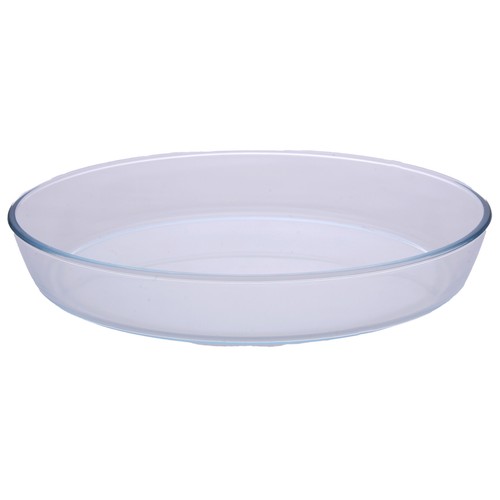 Fuente 26x18cm borosilicato oval horno. ACTUEL