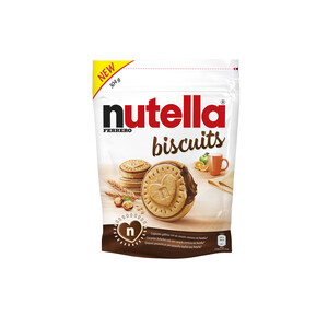Imagen de NUTELLA Biscuits Galletas rellenas de crema de avellanas y cacao 304 g.
