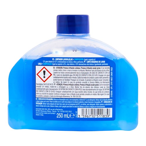 PRODUCTO ALCAMPO Limpia lavavajillas (limpia, desengrasa y desincrusta) 250 ml.