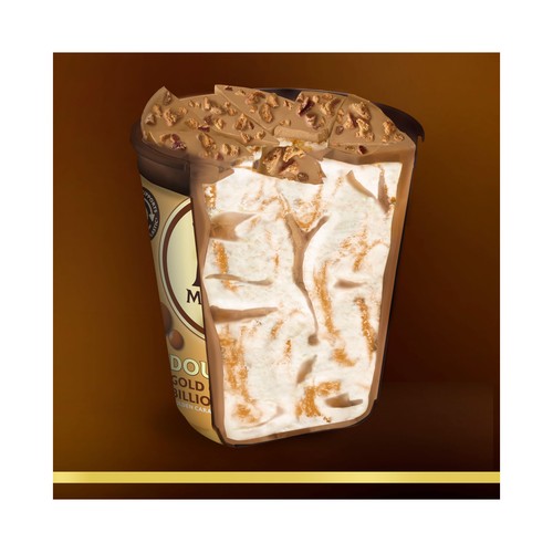MAGNUM Tarrina de helado sabor a galleta con nueces de Pecán y caramelo con un toque de canela 440 ml.