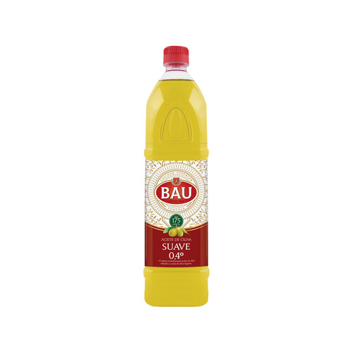 BAU Aceite de oliva suave botella 1 l.
