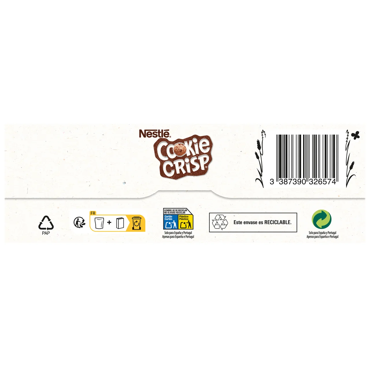 Cereales chocolate con sabor a Cookies 375 g.