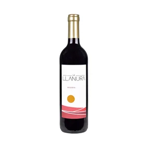 LA LLANURA Vino tinto reserva con D.O. La Mancha botella 75 cl.