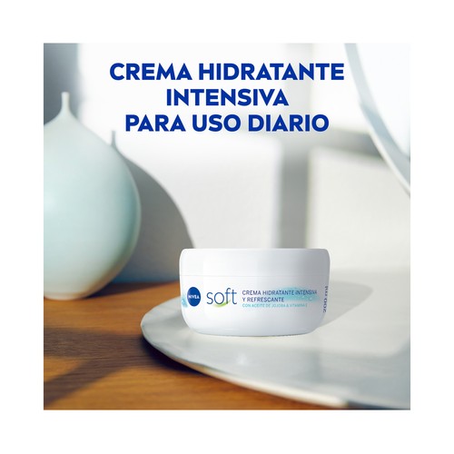 NIVEA Soft Crema hidratante intensiva multiuso 200 ml.