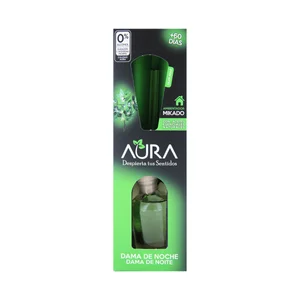 AURA Ambientador de varillas dama de noche AURA 50 ml..