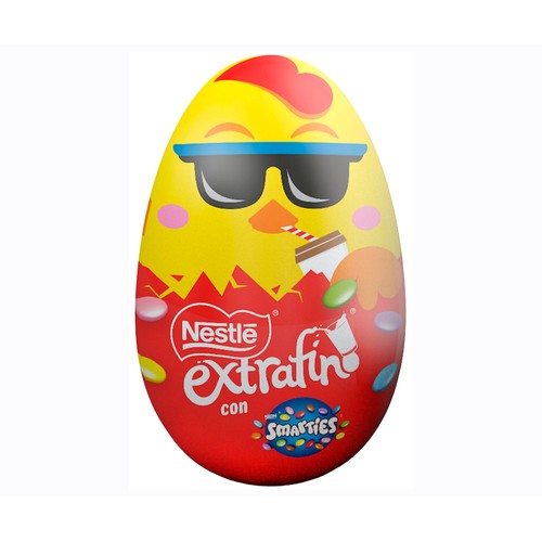 NESTLÉ Huevo de pascua smartie extrafino 185 g.