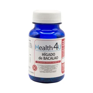 HEALTH 4 U Hígado de Bacalao 60 uds. 800 mg