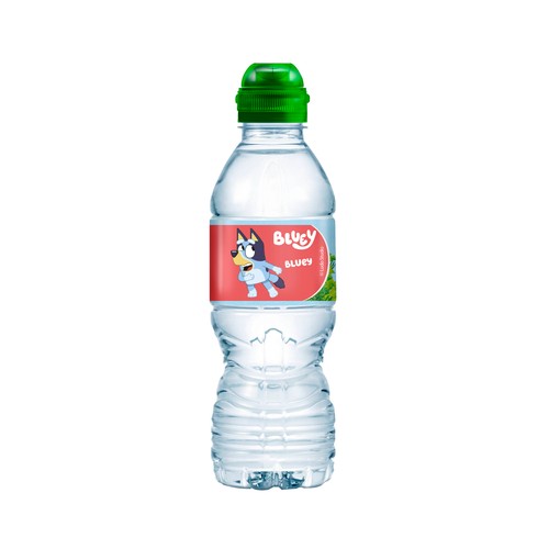 AQUAREL Agua mineral con tapón sport botella de 330 ml