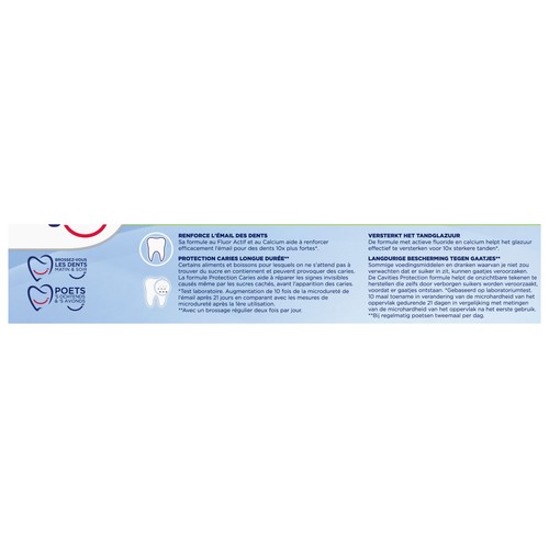 SIGNAL Pasta de dientes con flúor y calcio, para unos dientes sanos y fuertes 75 ml.