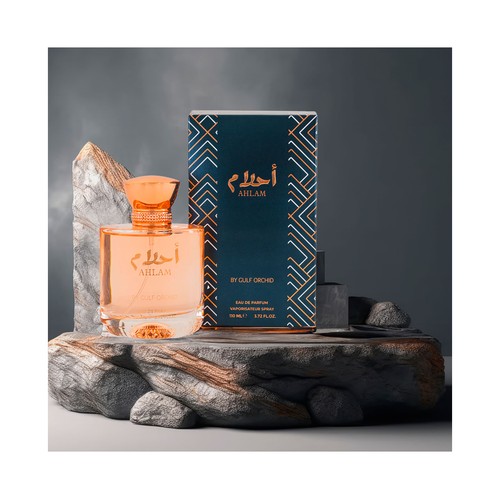 GULF ORCHID Ahlam Eau de parfum (agua de perfume) unisex con vaporizador en spray 100 ml.
